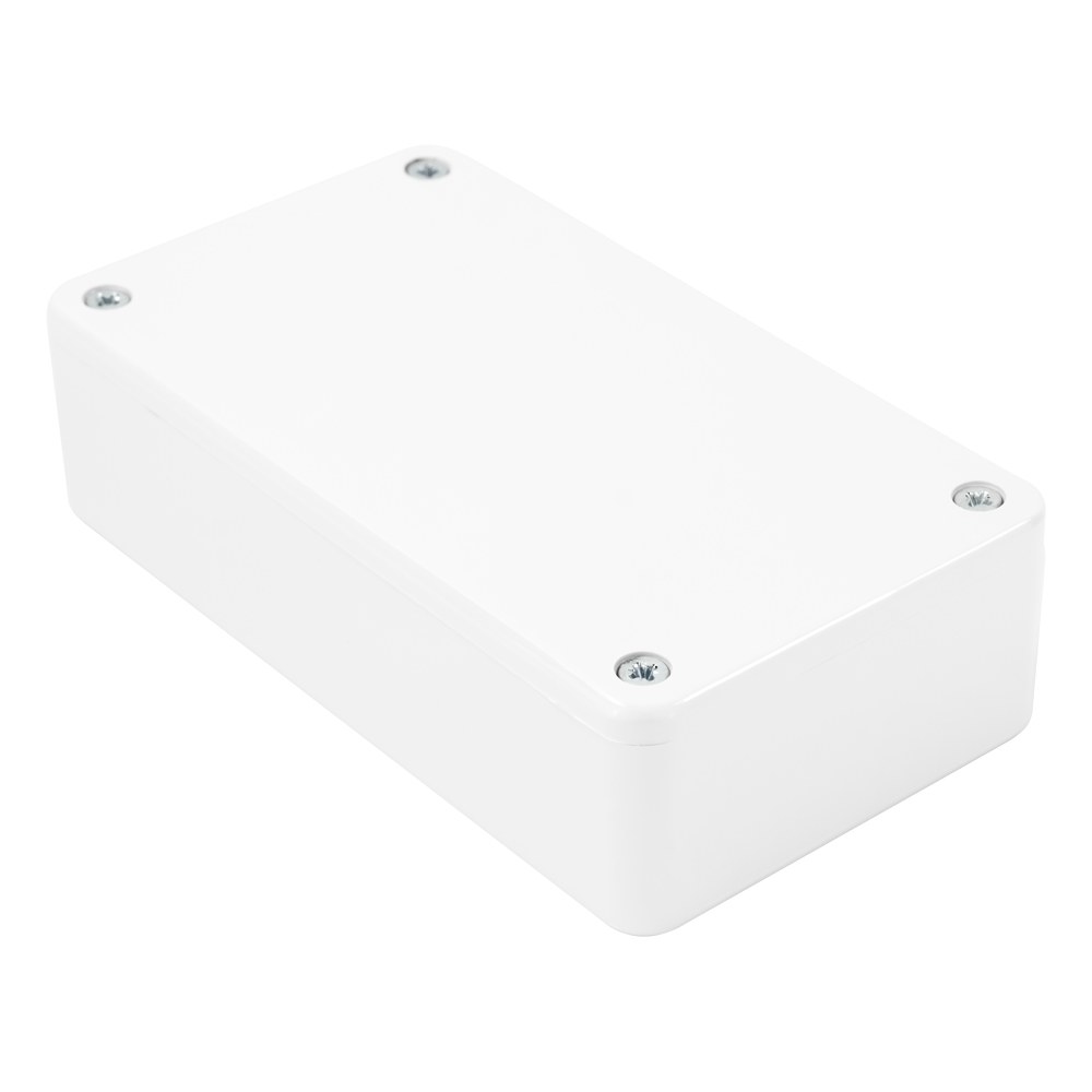 BIM2003/13-WH/WH - 2000 Series General Purpose ABS Enclosure, White, ABS UL94-HB, 112x62x31mm