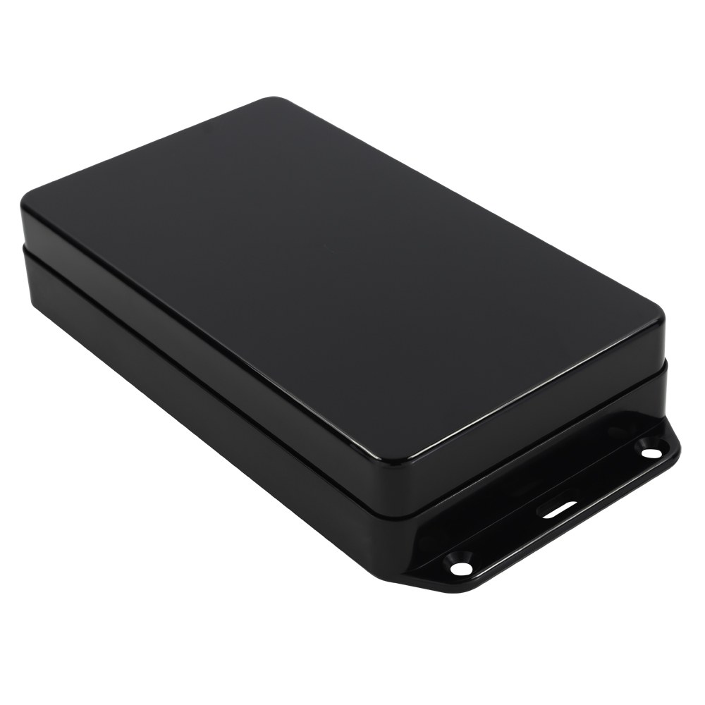 BIM2030/IP-BLK - 2000 Series General Purpose ABS Enclosure, Flanged, Black, ABS UL94-HB, 162x82x31mm