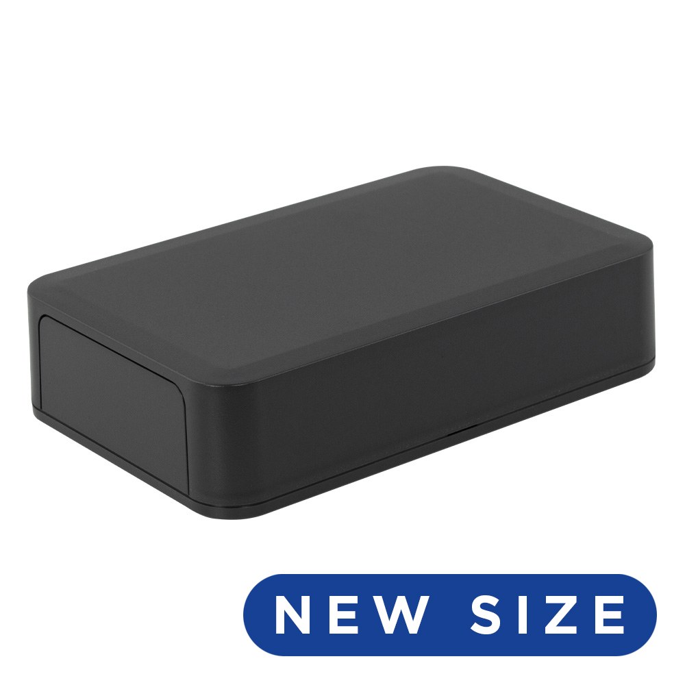 CDE9241DG - 92 Series Comms and Network Enclosure, Dark Grey, ABS UL94-V0, 125x80x30mm