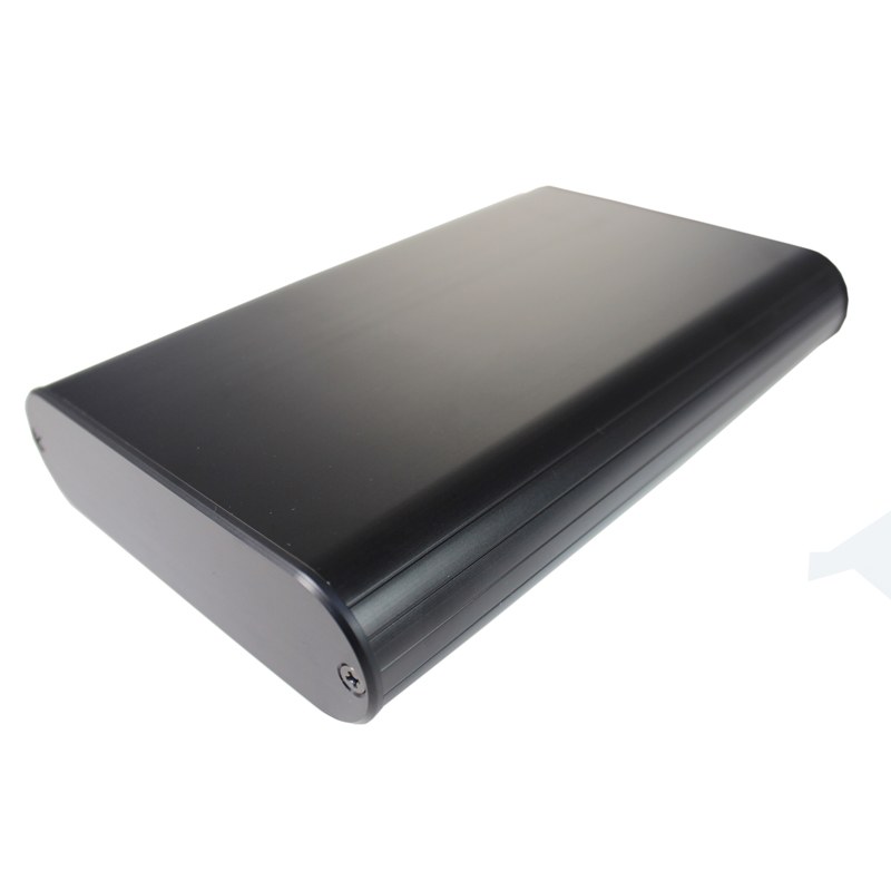 CDM8509BK - 85 Series Rounded Extruded Enclosure, Size 9, Black 96x57x18