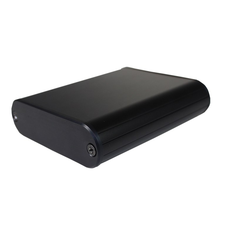 CDM8514BK - 85 Series Rounded Extruded Enclosure, Size 14, Black 94x82x24