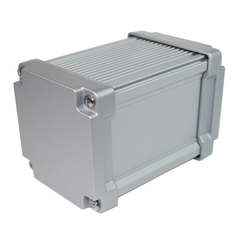 CDM8811SL - 88 Series Waterproof Heatsink Aluminium Enclosure, IP68, Silver, Size 11, 125x86.3x86.3mm