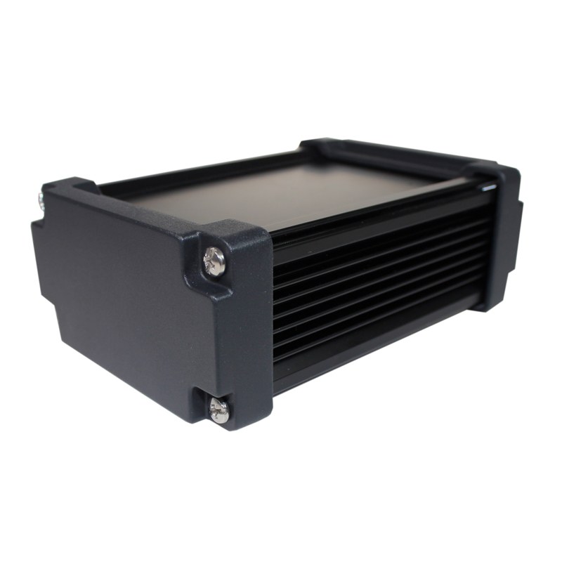 CDM8816BK - 88 Series Waterproof Heatsink Aluminium Enclosure, IP68, Black, Size 16, 150x106.3x56.3mm