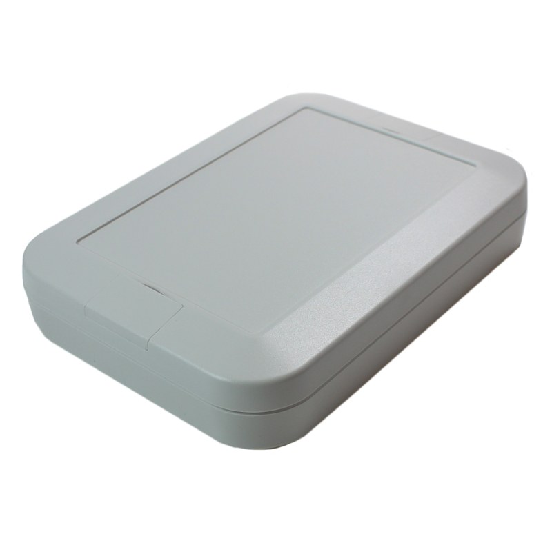 CHD91E1WG - 91 Series IP67 Low Profile Enclosure, White Grey, ASA, 130x90x25mm
