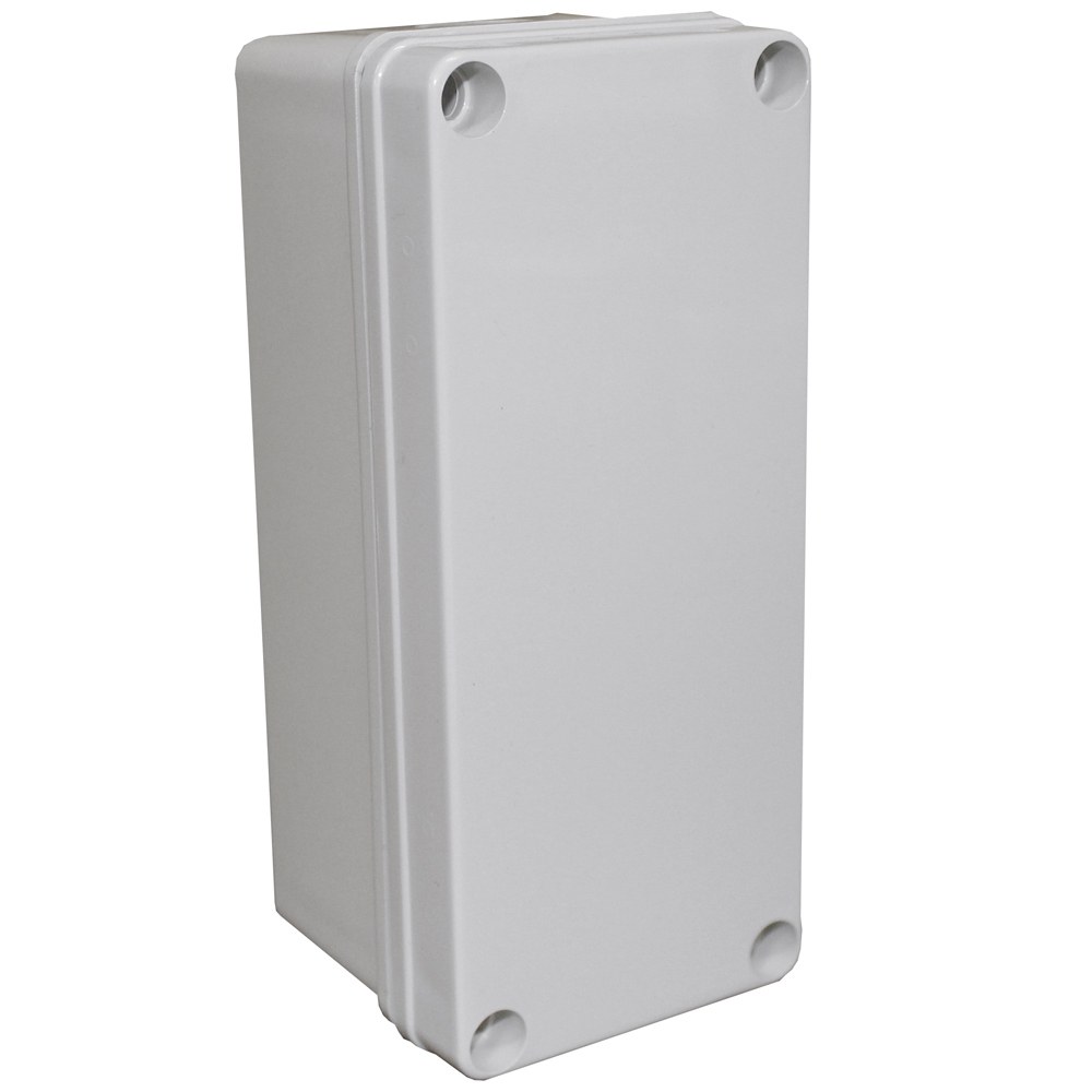 CHDX6-226 - X6 Series IP67 Electrical Knockout Enclosure, Grey, Polycarbonate UL94-V0, 180x80x85mm