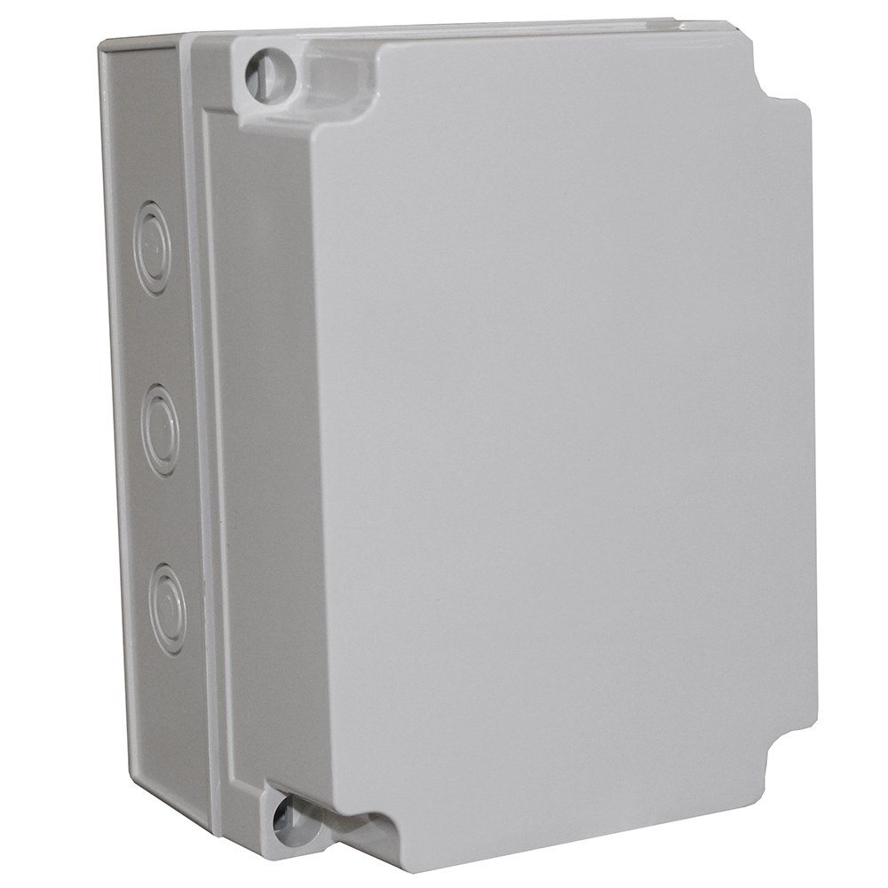 CHDX6-230 - X6 Series IP67 Electrical Knockout Enclosure, Grey, Polycarbonate UL94-V0, 175x127x100mm