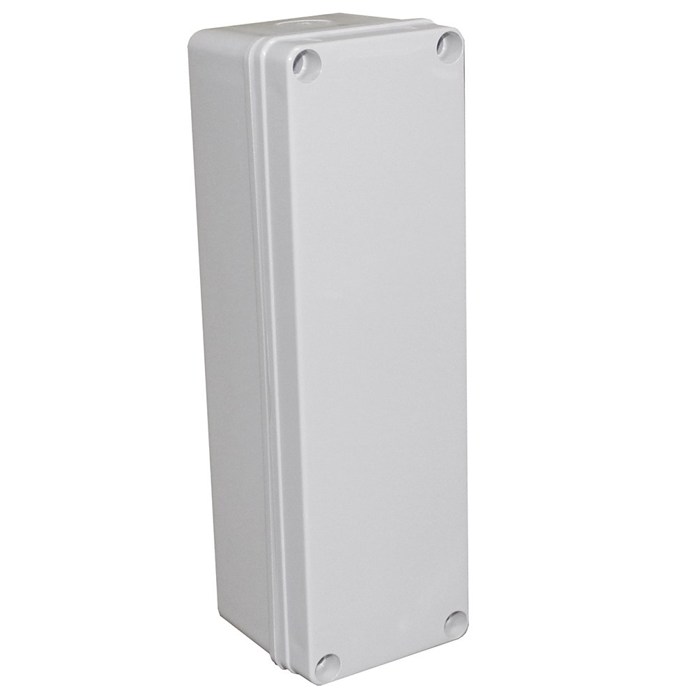 CHDX6-328 - X6 Series IP67 Electrical Knockout Enclosure, Grey, ABS UL94-HB, 250x80x85mm