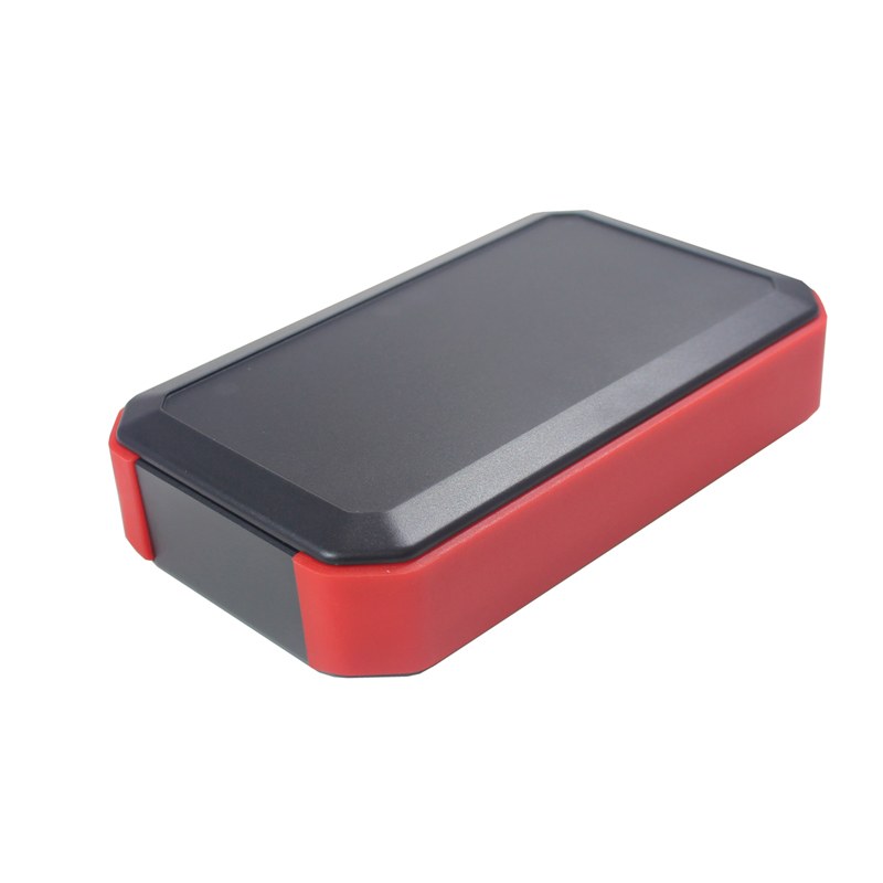 CHH906NBR - 90 Series Waterproof Soft Grip Handheld Enclosure, Black/Red, No Battery Compartment, Size 6, 171x95x25mm