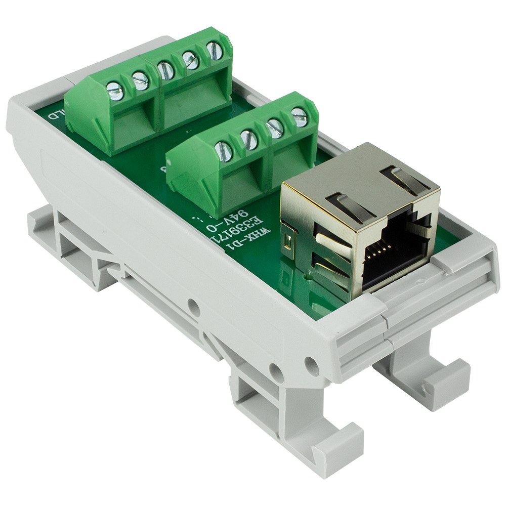 CIM/RJ45 - RJ45 Interface Module, DIN Rail Electronic Interface Module