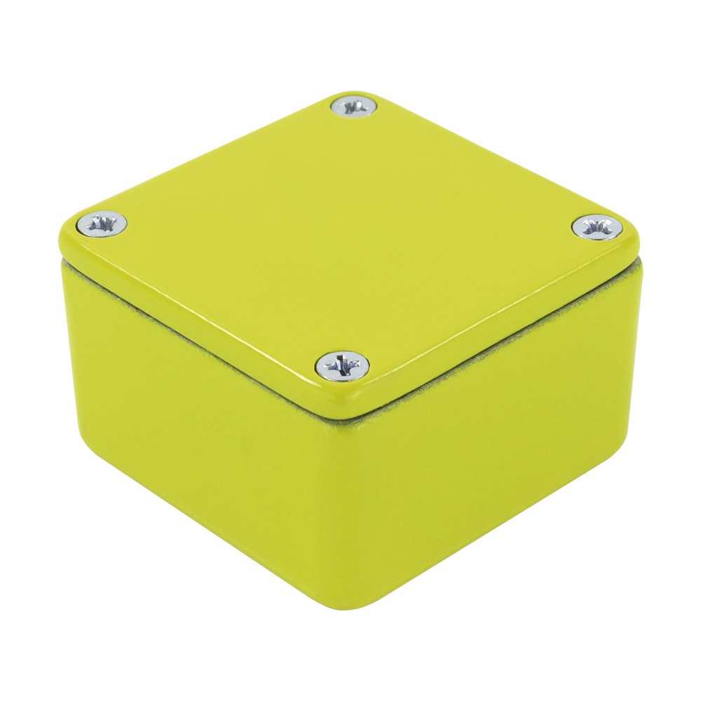 RTM5001/11-YEL - 5000 Series Multipurpose Diecast Enclosure, 50x50x31mm, yellow