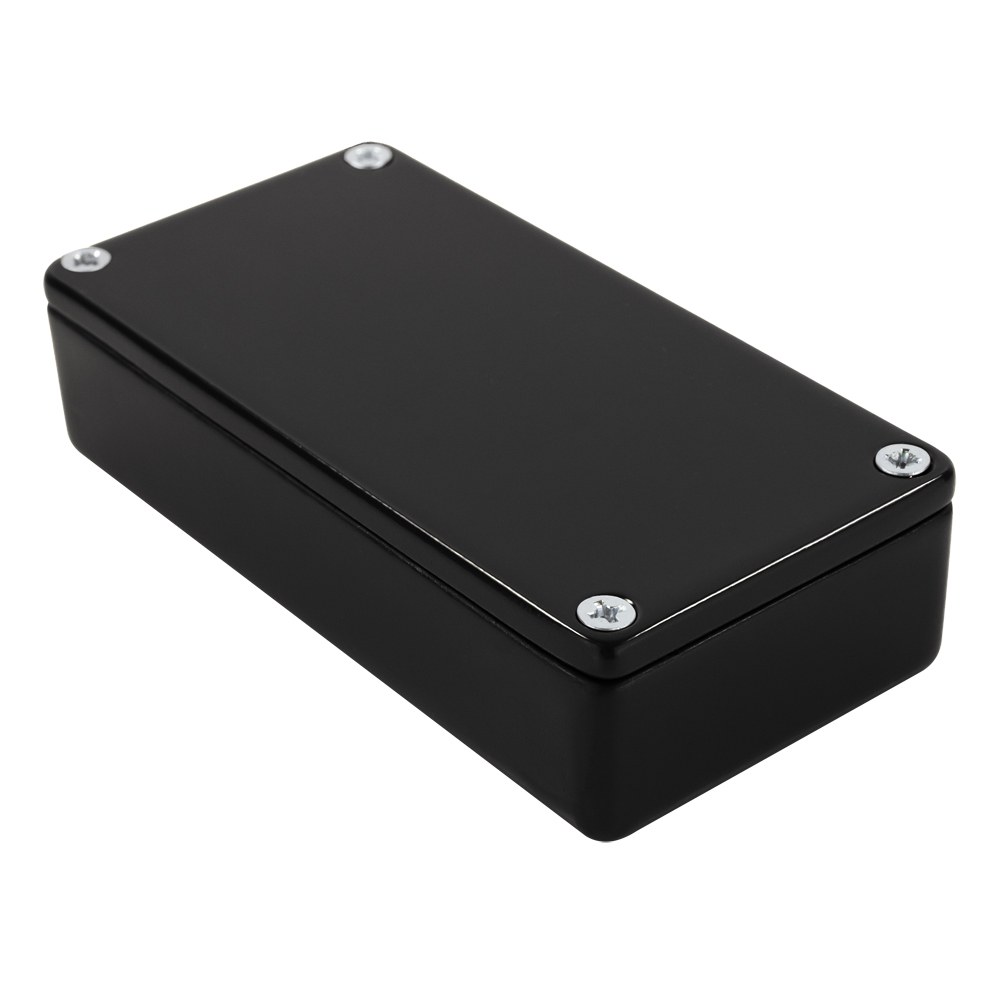 RTM5002/12-BLK - 5000 Series Multipurpose Diecast Enclosure, 101x50x25mm, black