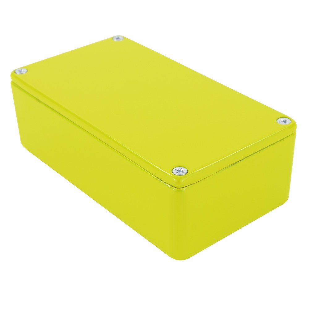 RTM5004/14-YEL - 5000 Series Multipurpose Diecast Enclosure, 120x66x40mm, yellow