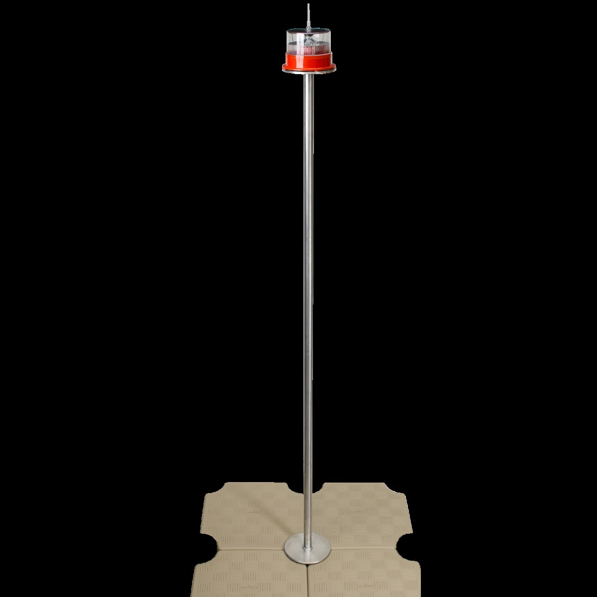 Solar Marine Light on connecting pin