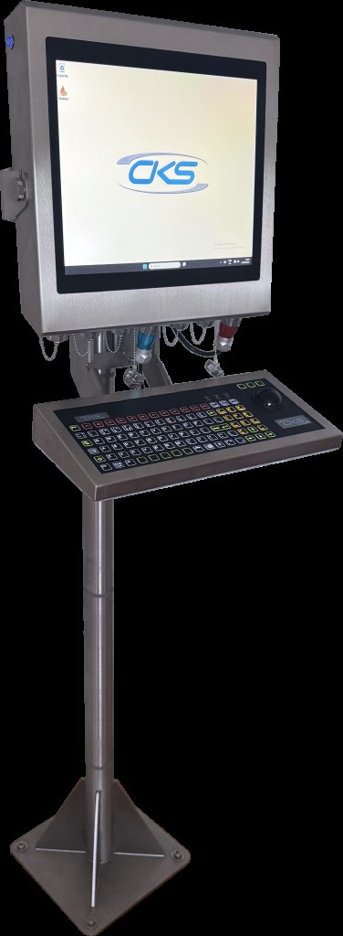 All-in-One Ruggedised and Stainless Steel Industrial Workstation