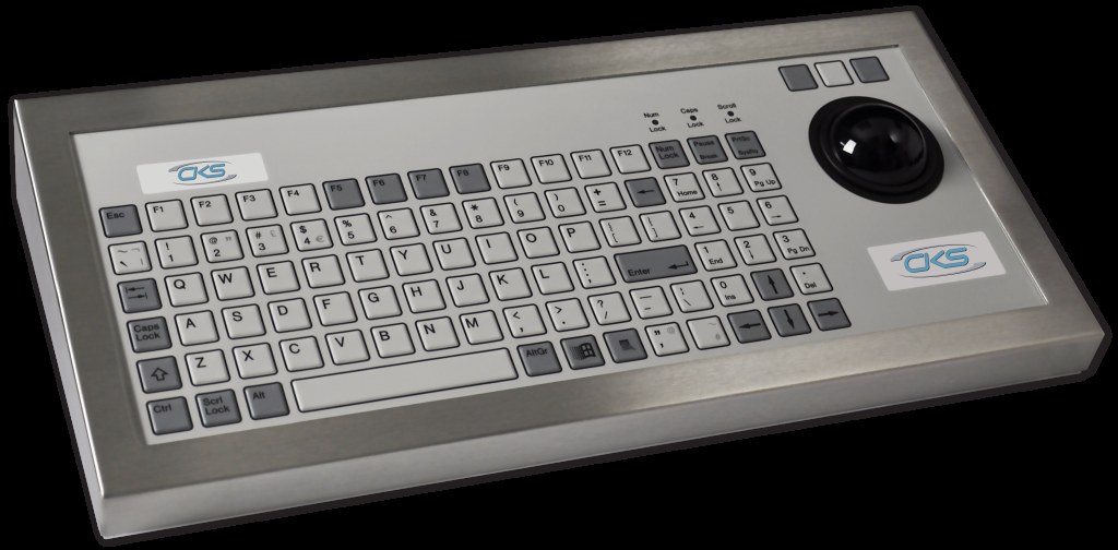 Upgrade Operations Using the 96-Key Industrial Keyboard with Trackerball