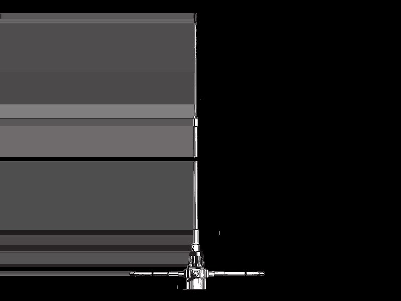 AIS-GPA Base Station Antenna with Ground Plane