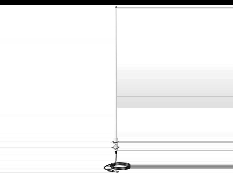 AIS-GPA-X Fibreglass VHF Antenna with Universal Base