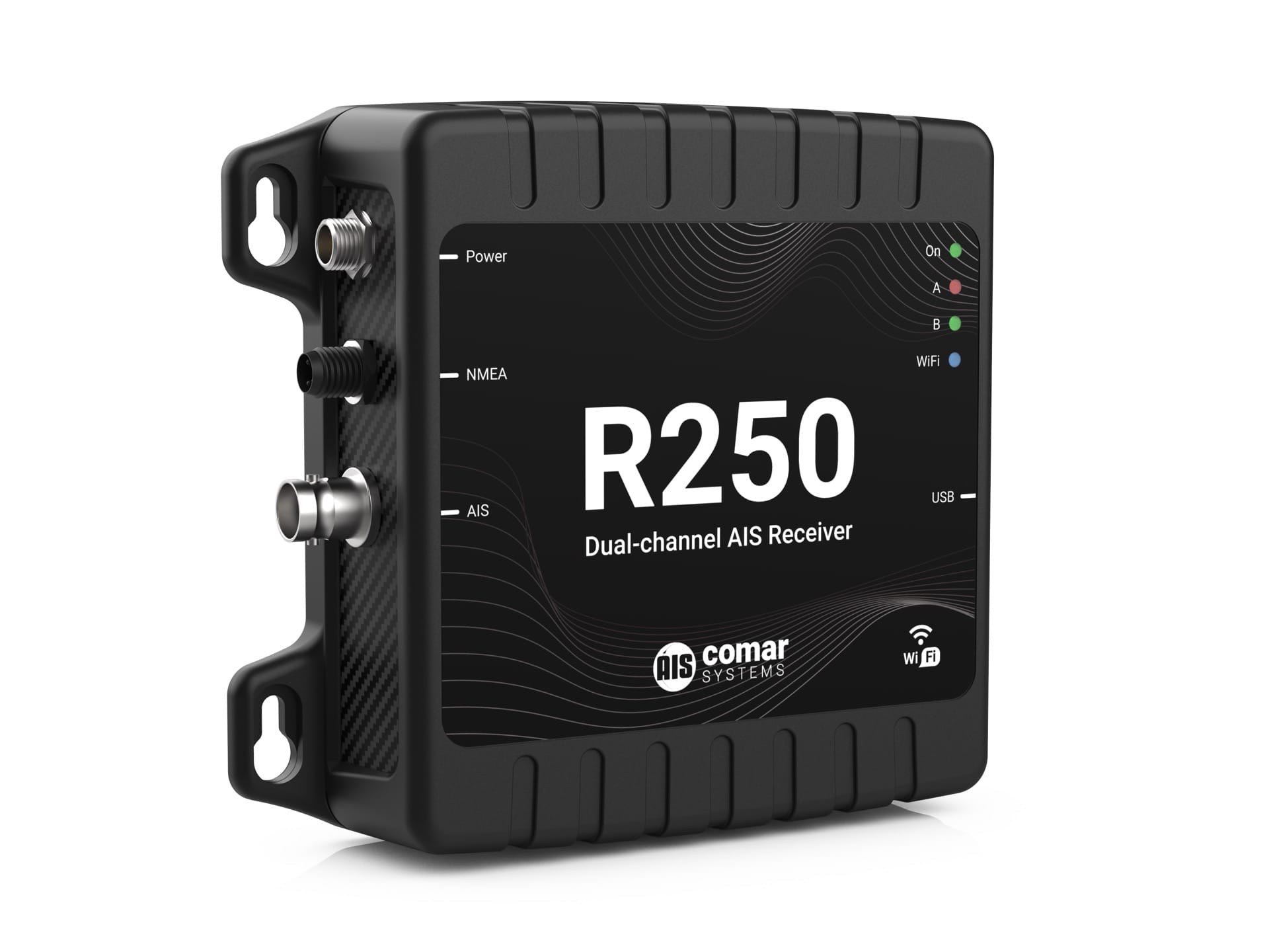 R250 Dual-channel AIS Receiver with USB, NMEA & Wi-Fi