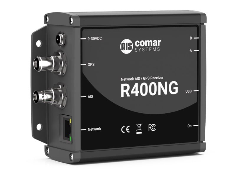 R400NG Network AIS Receiver with Ethernet, GPS & USB