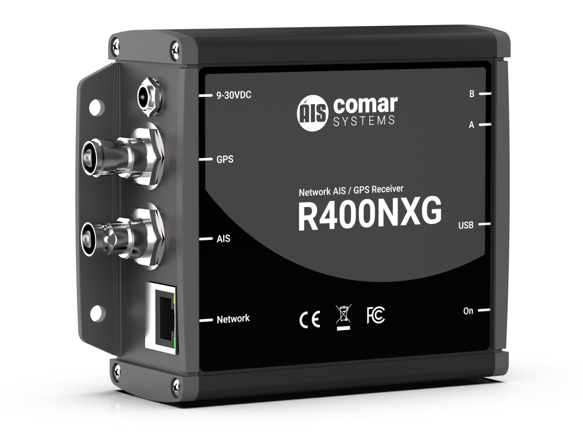 R400NXG Network AIS Receiver with Ethernet, GPS & USB