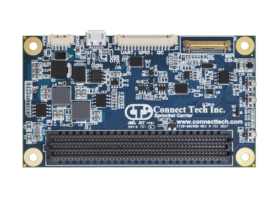 Sprocket Carrier for NVIDIA® Jetson™ TX2/TX2i