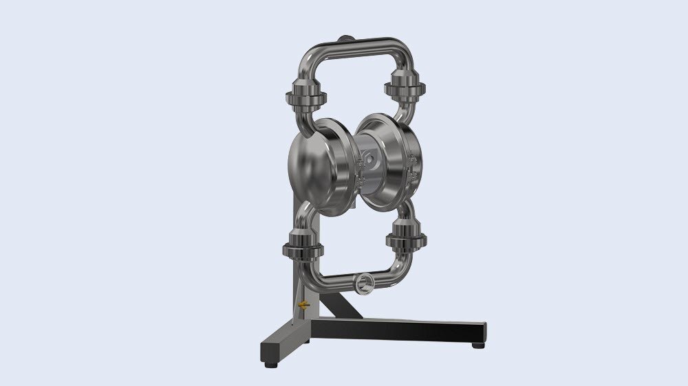 DEPA® Air Operated Diaphragm Pumps, Stainless Steel Pumps, Series SteriTec, Type S2
