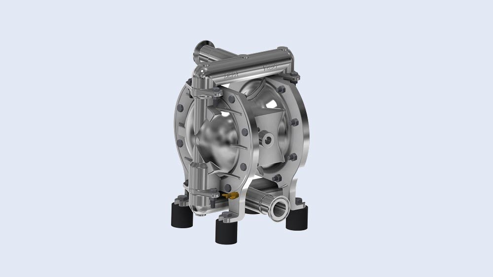 DEPA® 气动隔膜泵，不锈钢泵 Series SteriTec, Type S1