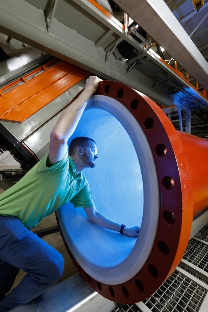 Re-Branding! Resistoflex Large Diameter ist jetzt ROTOmax™