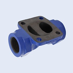 SAUNDERS® Stahlguss- und Gusseisen-Membranventile mit Gewindeanschluss