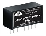 Polytron HEB2 Series DC-DC Converters (Single & Dual Output)
