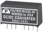 Polytron SWA2 Series DC-DC Converters - 2 Watt