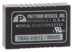 Polytron TWA3/MHIA5 Series DC-DC Medical Converters