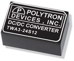 Polytron TWA3-Series DC-DC Converters (3-Watt)