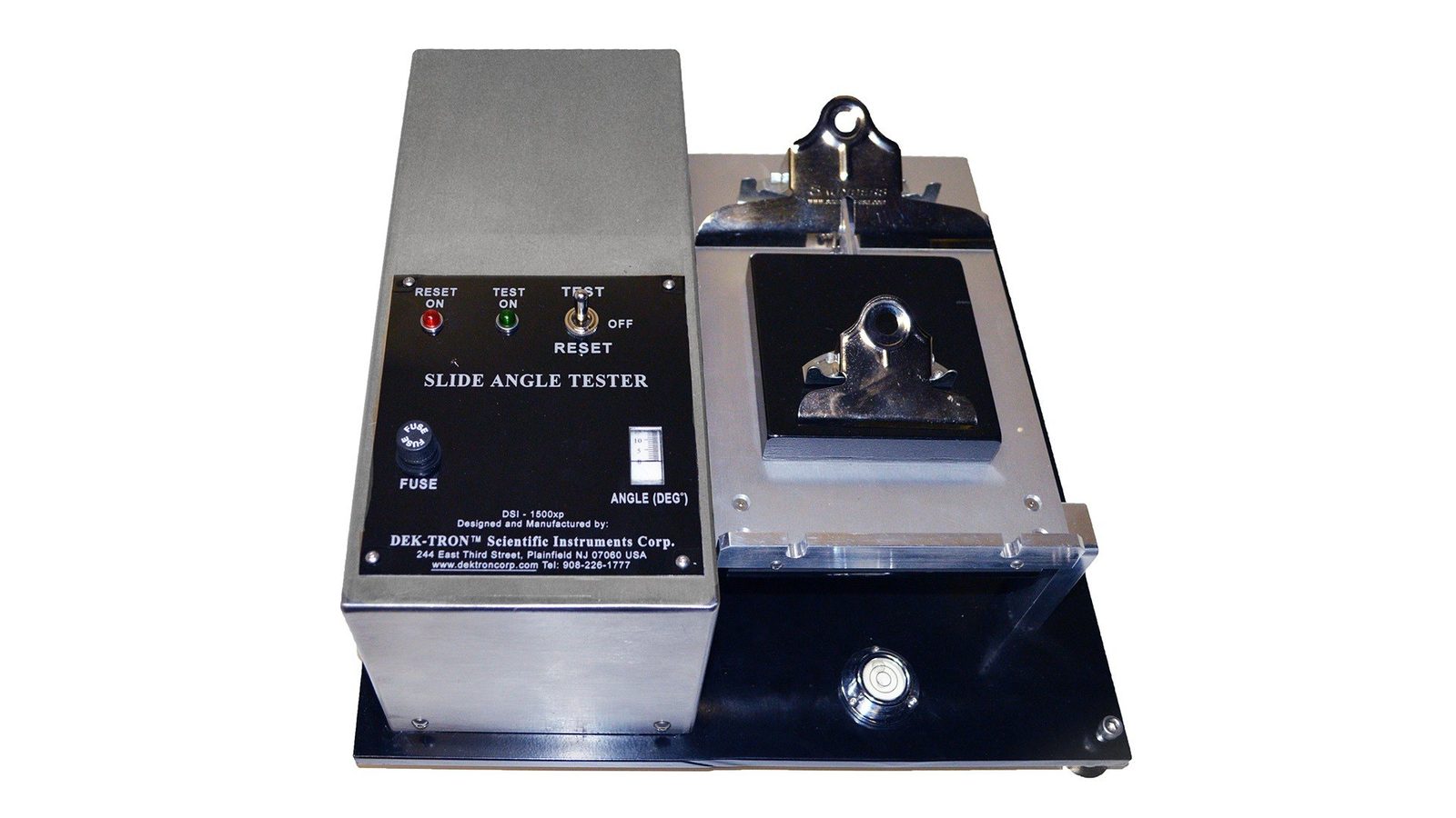 Slide Angle Tester