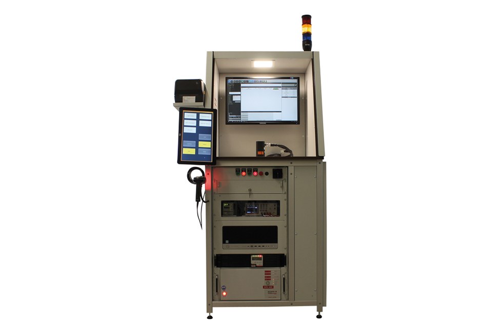 Customer specific function test system for actuators