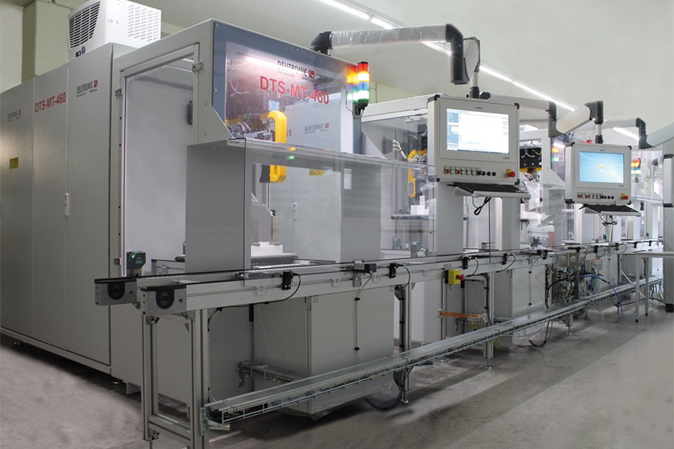 End of Line (EOL) e-motor test system
