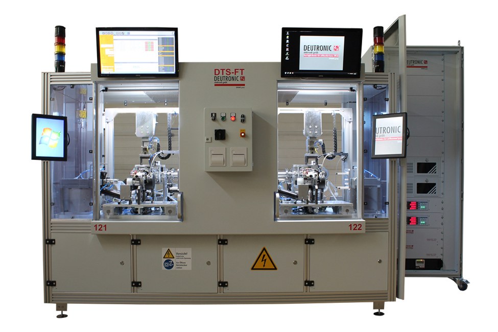 Mass flow sensor calibration test system (double) for gas bowler