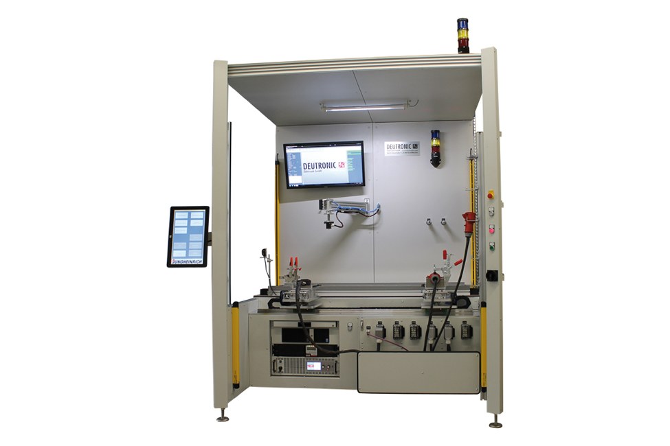 Test system for battery chargers