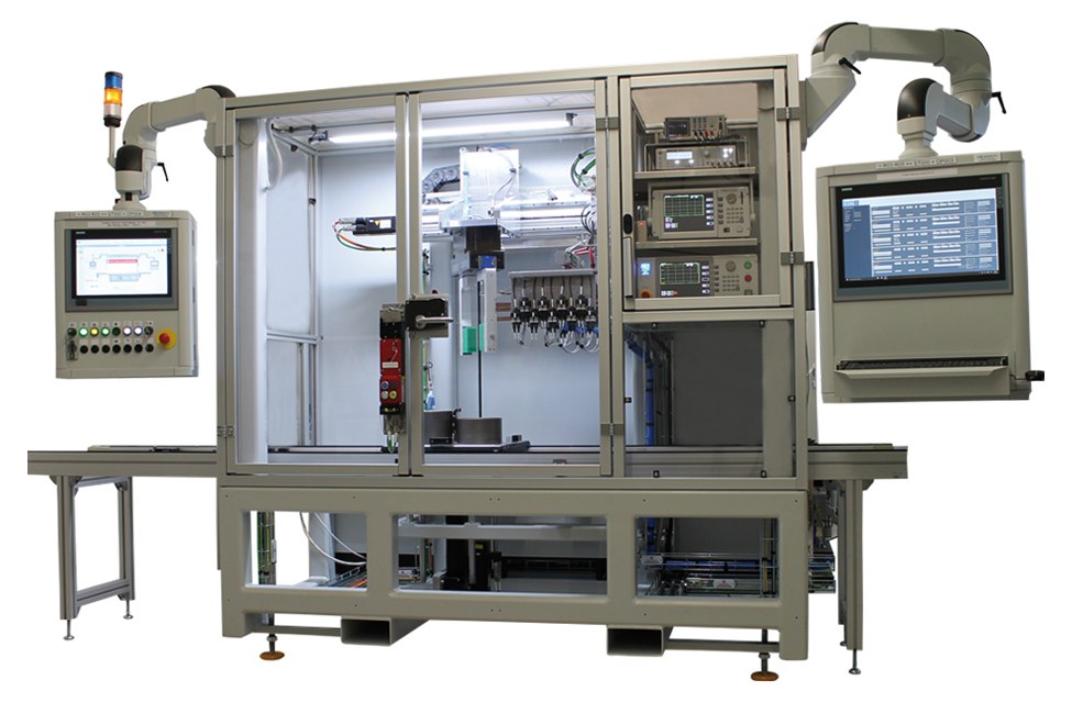 Test system for rotors