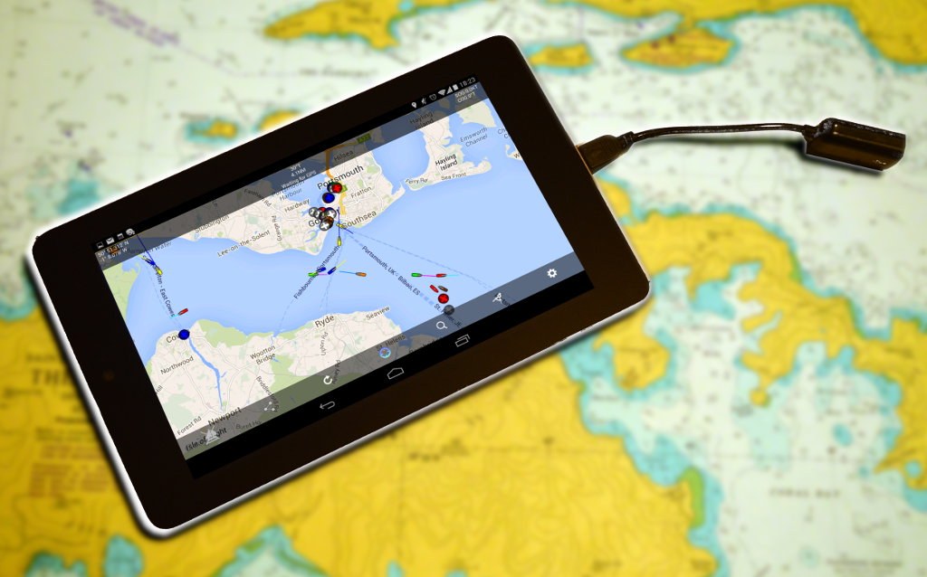 Connecting an AIS Receiver to an Android Tablet