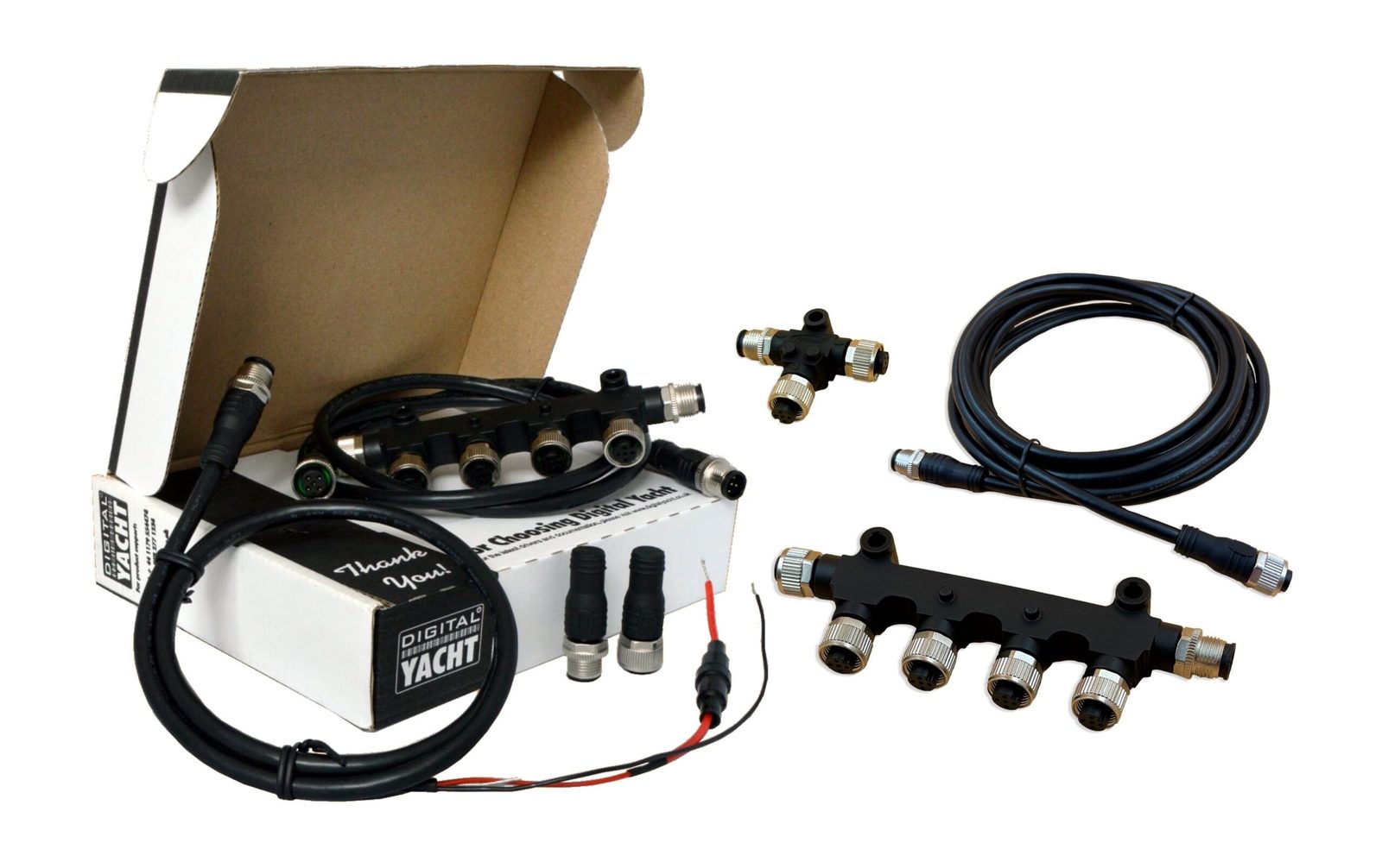 Digital Yacht expand NMEA 2000 Cabling & Connector Range