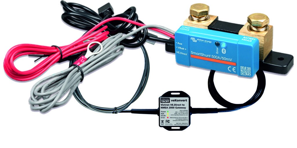 Digital Yacht introduce BM100 battery monitoring system for NMEA 2000 systems