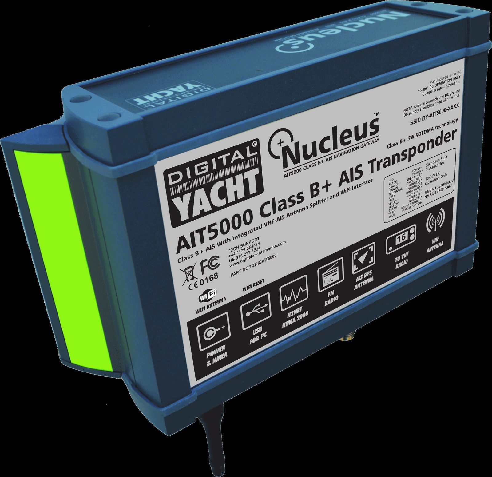 Digital Yacht launch new range of Class B+ AIS Transponders at METS 2018