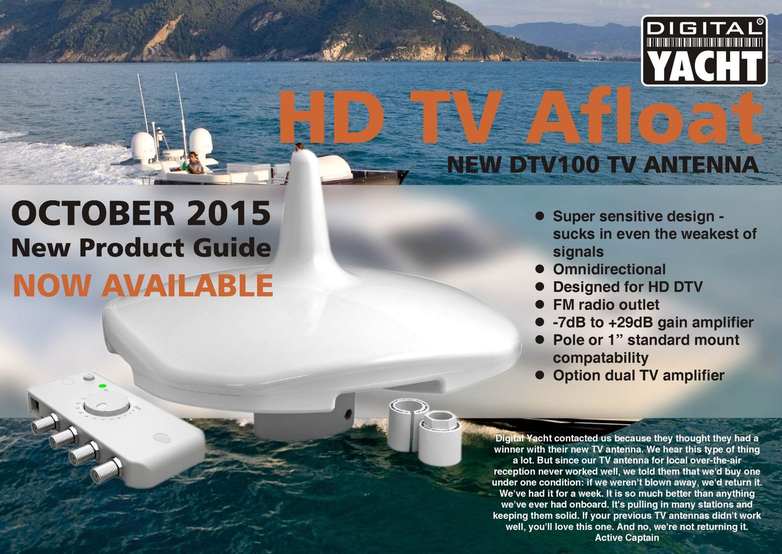 Digital Yacht October 2015 US$ Product Guide Now Available