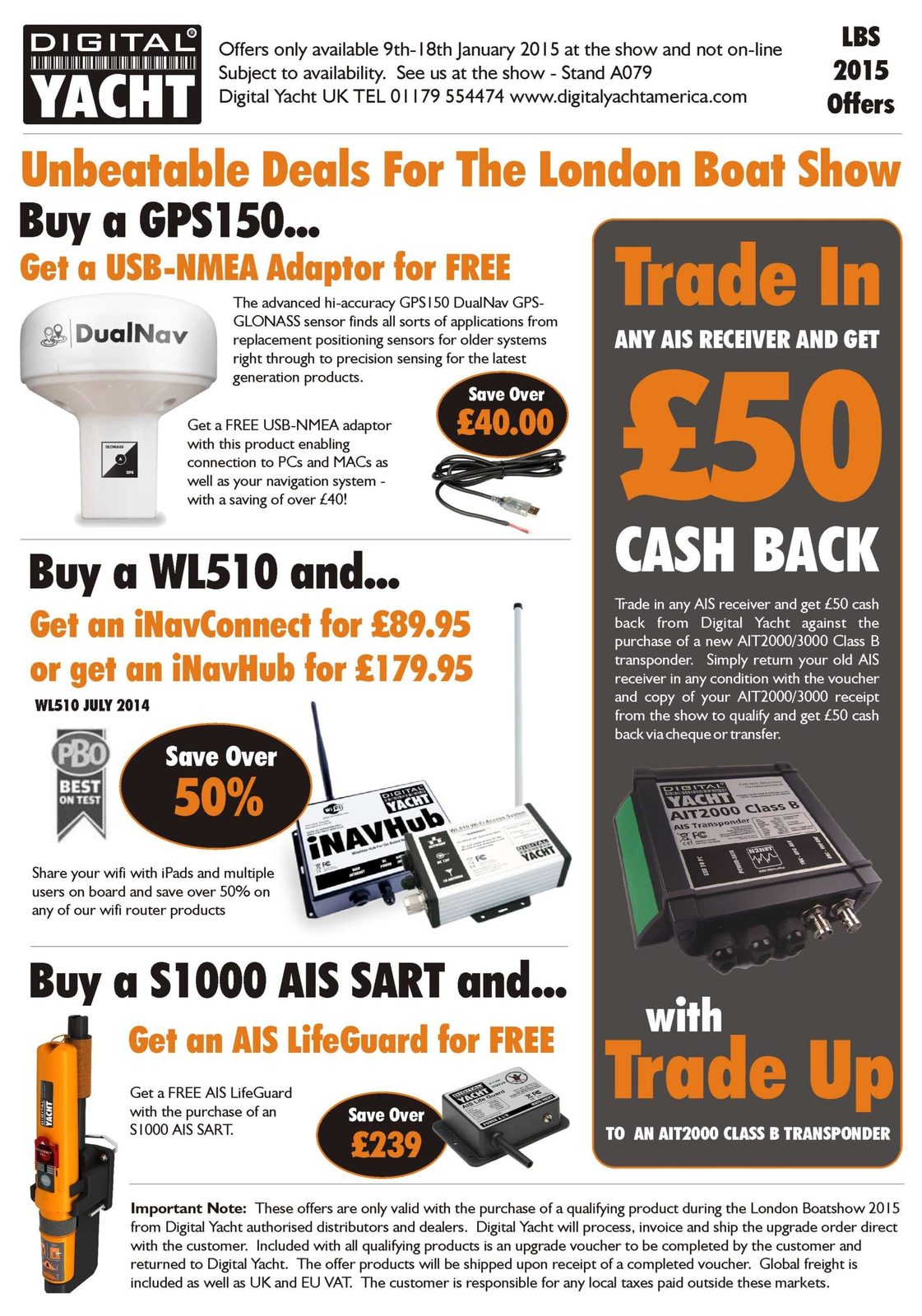 London Boatshow 2015 - Great Deals and New Products - Digital Yacht News