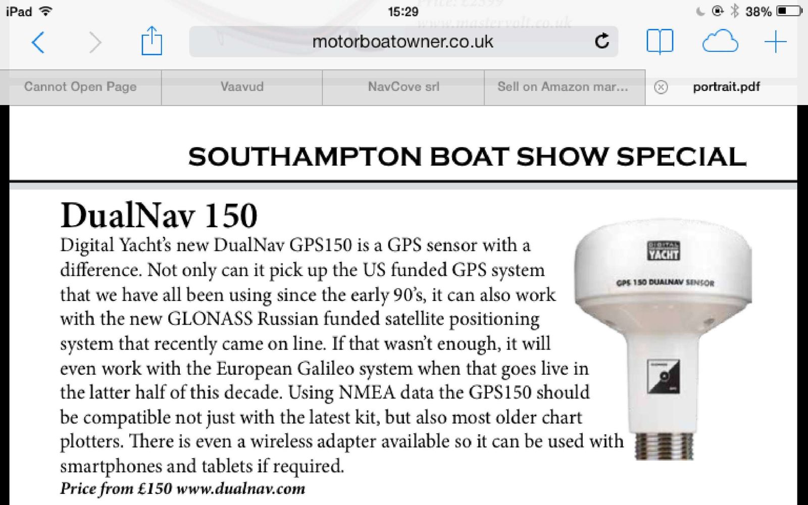 Motor Boat Owner Launches In The UK