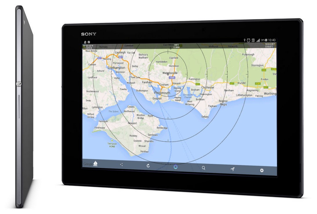 Sneak preview of NavLink for Android on Sony Xperia Z2 Tablet
