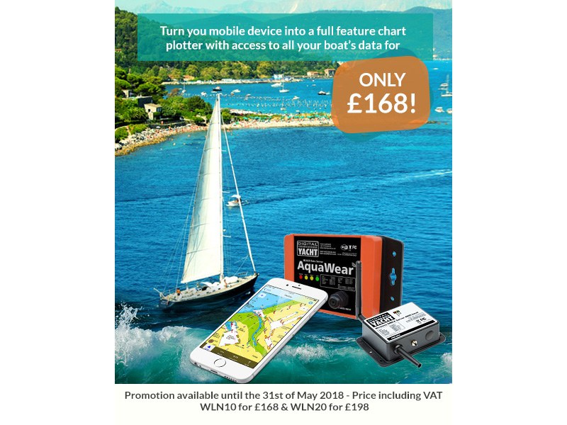 Tablet Navigation now more affordable with price reductions on Digital Yacht NMEA to WiFi servers