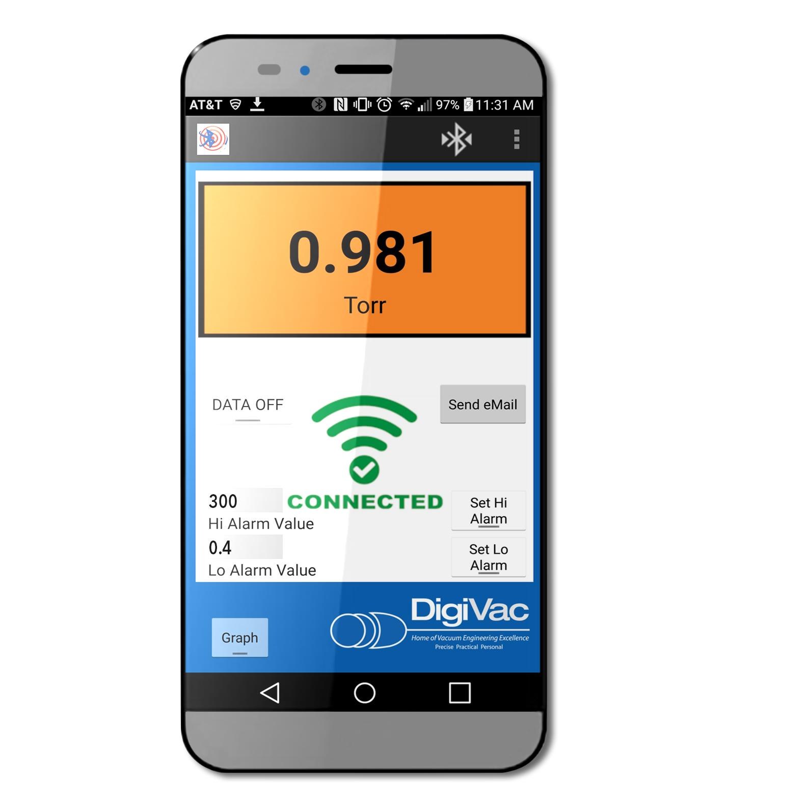 Vacuum Gauge App
