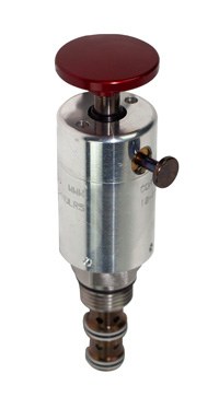 CARTRIDGE HYDRAULIC VALVE Manual flow control hydraulic valve, spool valve, poppet valve